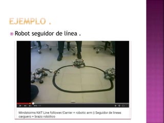  Robot seguidor de línea .