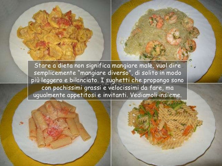 Cucina Dietetica Sughi Light Per Primi Piatti Super