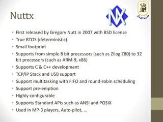 Embedded Systems: Lecture 5: A Tour in RTOS Land | PDF