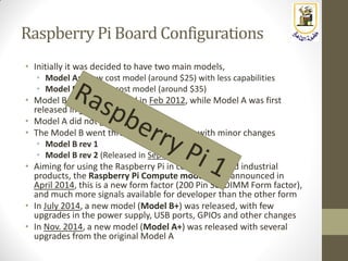 Embedded Systems: Lecture 7: Unwrapping the Raspberry Pi | PDF