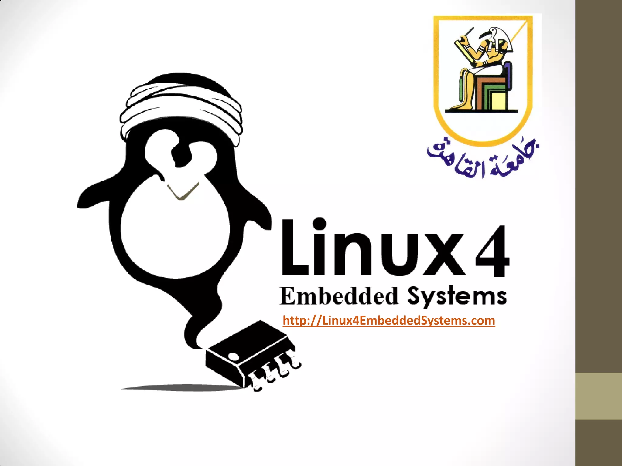 http://Linux4EmbeddedSystems.com
 