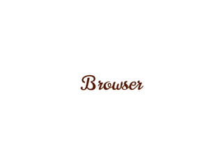 Web apps
 Selenium
 