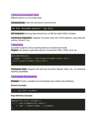 Master Cucumber cheat sheet for testing .pdf