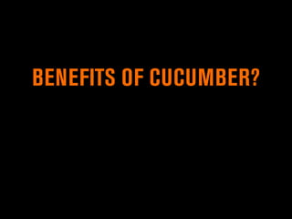 Cucumbers & Factory Girls