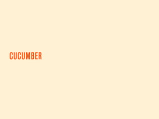 Cucumbers & Factory Girls