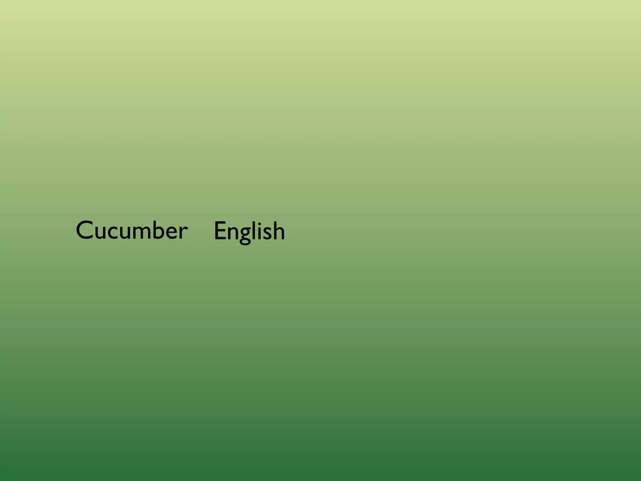 Outside-in Development with Cucumber and Rspec