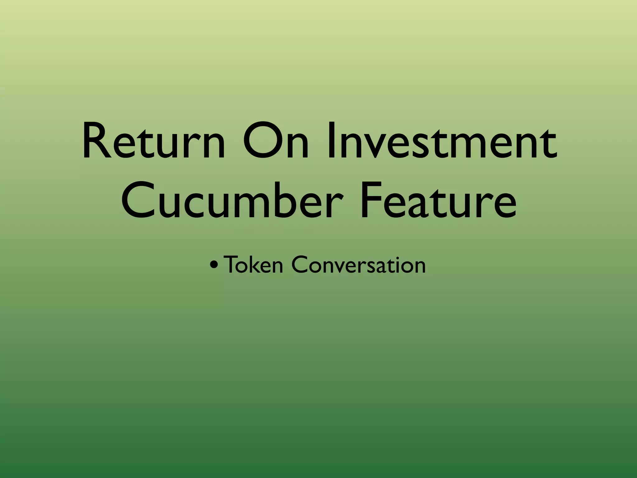 Outside-in Development with Cucumber and Rspec