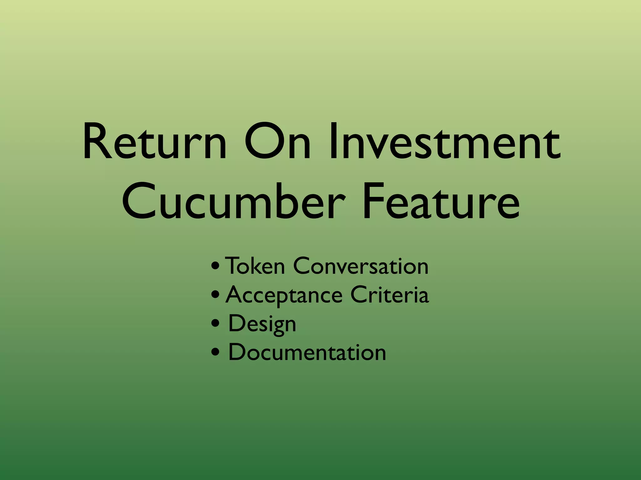 Outside-in Development with Cucumber and Rspec