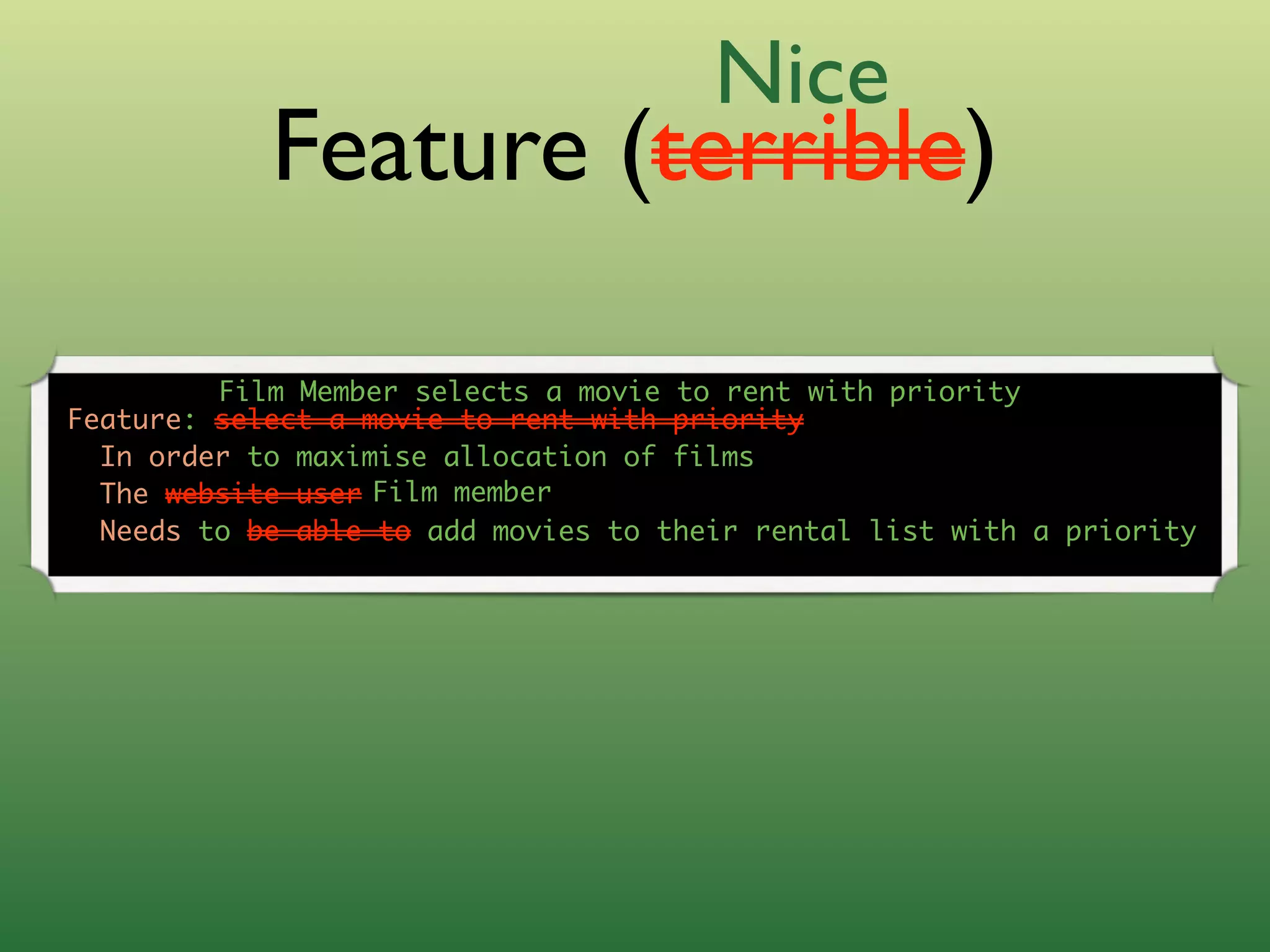 Outside-in Development with Cucumber and Rspec