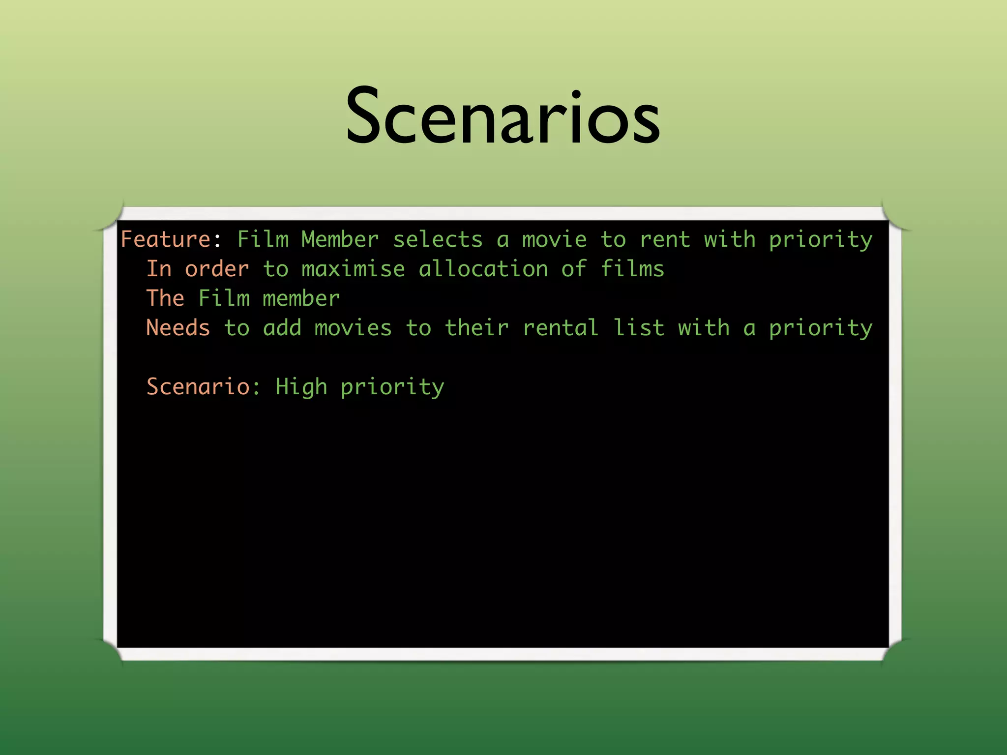 Outside-in Development with Cucumber and Rspec