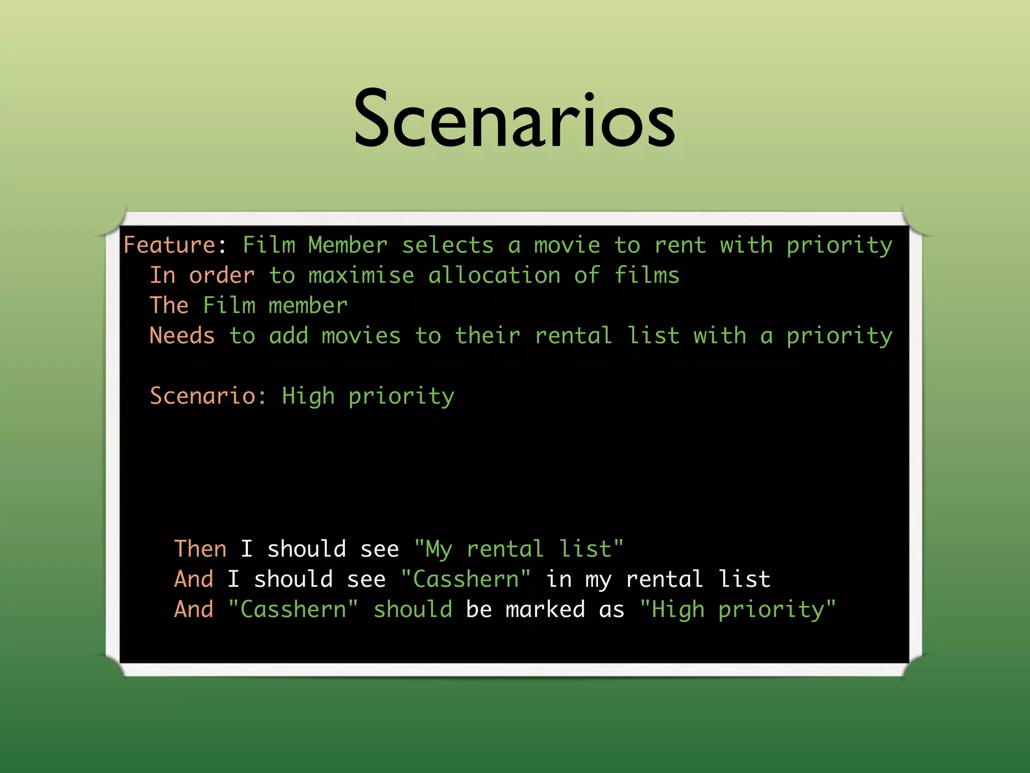 Outside-in Development with Cucumber and Rspec