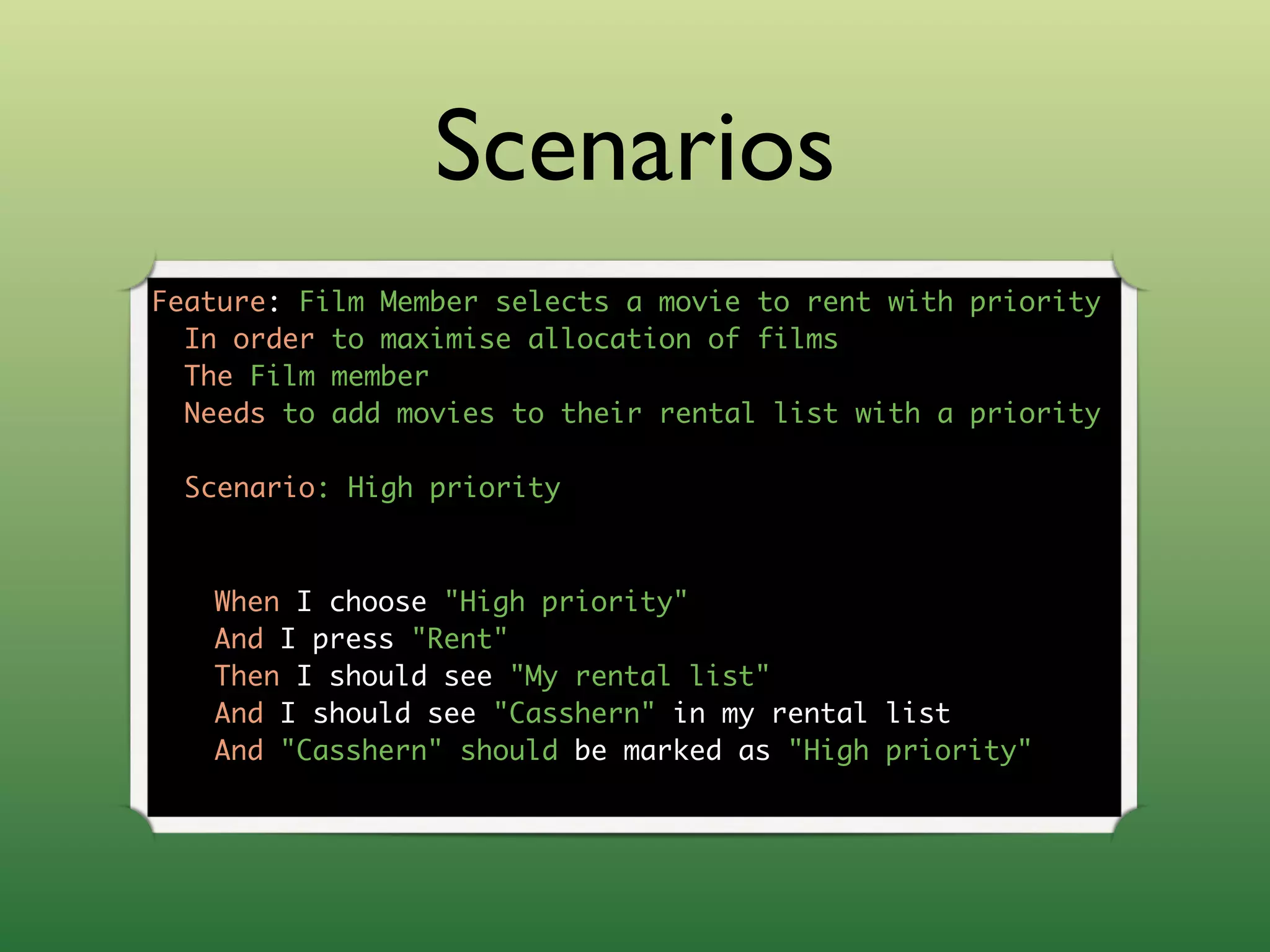 Outside-in Development with Cucumber and Rspec