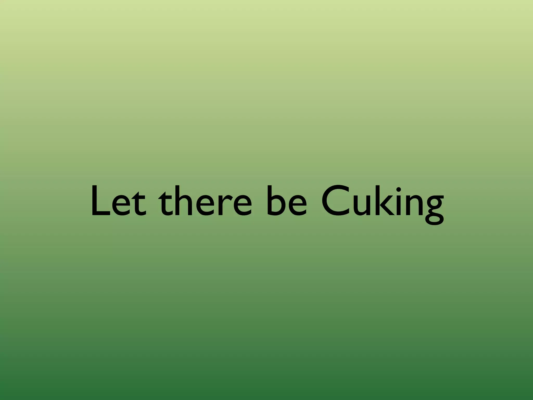 Outside-in Development with Cucumber and Rspec