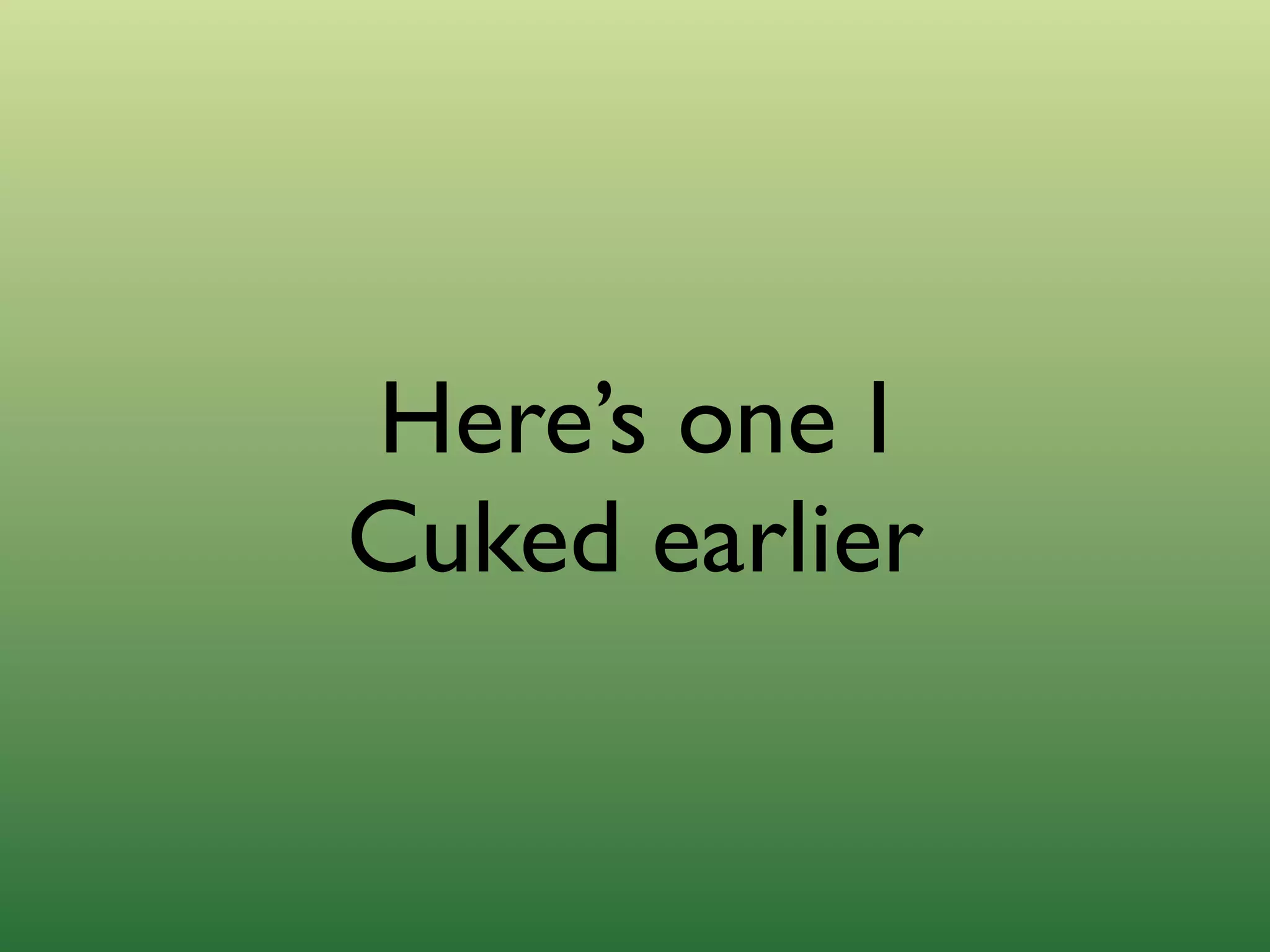 Outside-in Development with Cucumber and Rspec