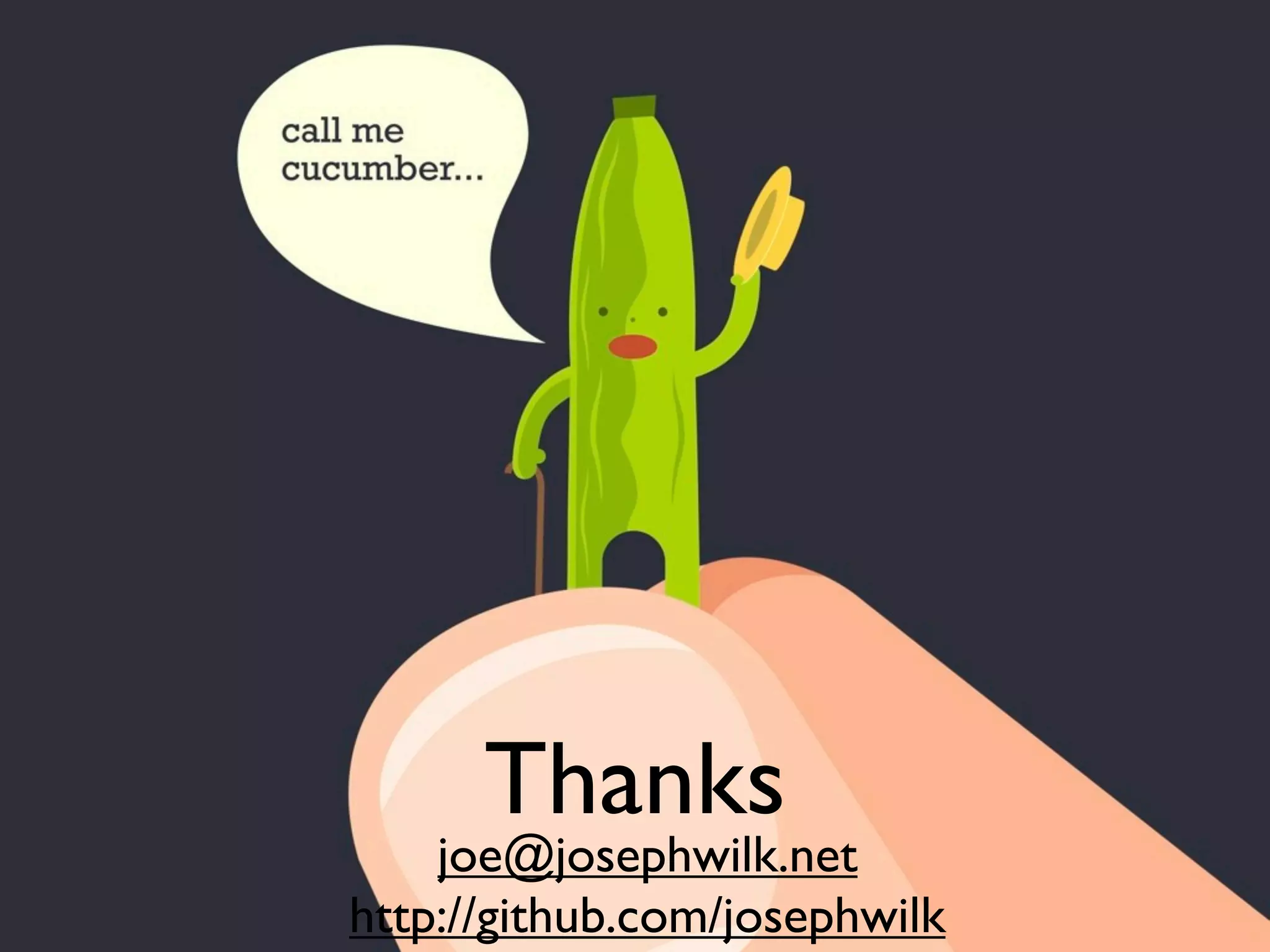 Outside-in Development with Cucumber and Rspec