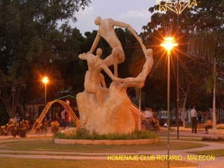 HOMENAJE CLUB ROTARIO - MALECON
 