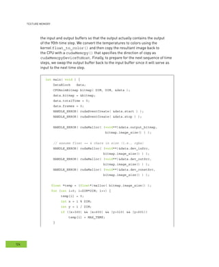 Emory Kernel CUDA by Example : Texture Memory : Notes | PDF
