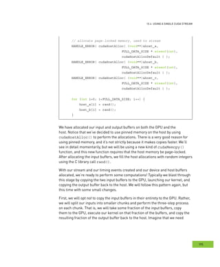 CUDA by Example : Streams : Notes | PDF
