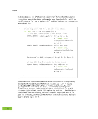 CUDA by Example : Streams : Notes | PDF | Data Storage and Warehousing ...