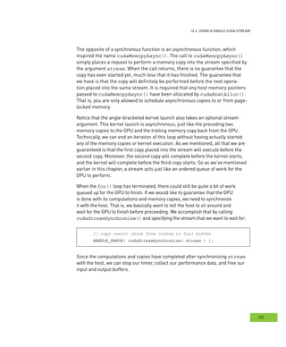 CUDA by Example : Streams : Notes | PDF