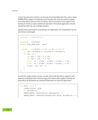 CUDA by Example : Streams : Notes | PDF