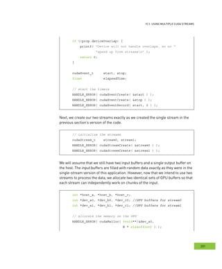 CUDA by Example : Streams : Notes | PDF