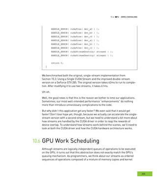 CUDA by Example : Streams : Notes | PDF