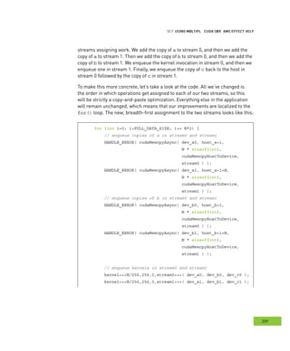 CUDA by Example : Streams : Notes | PDF