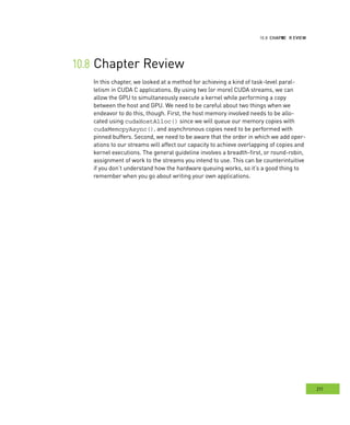 CUDA by Example : Streams : Notes | PDF