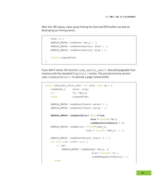 CUDA by Example : Streams : Notes | PDF