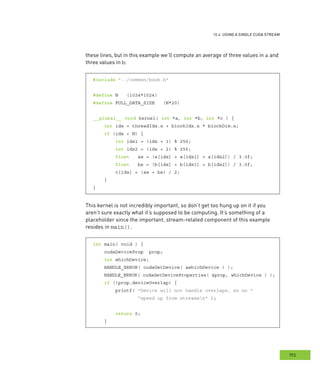 CUDA by Example : Streams : Notes | PDF