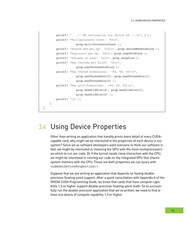 CUDA by Example : Introduction to CUDA C : Notes | PDF
