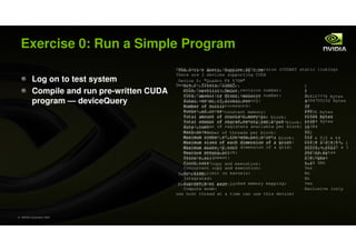 Cuda tutorial | PPT