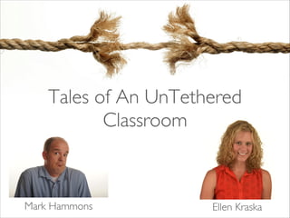 Ellen KraskaMark Hammons
Tales of An UnTethered
Classroom
 