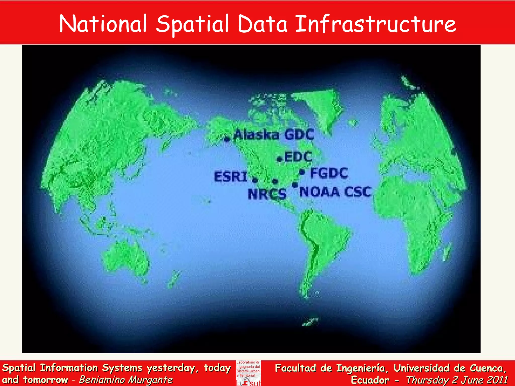 National Spatial Data Infrastructure 