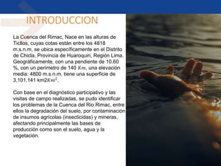 Cuenca Rimac CUENCA DEL RIO RIMAC 2.pptx