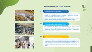Cuenca Rimac CUENCAS HIDROGRÁFICAS AMBIENTE Y DESARROLLO | PPTX