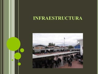 CONVIVENCIA Y ESCOLAR Y
APOYO AL ESTUDIANTE
INFRAESTRUCTURA
 