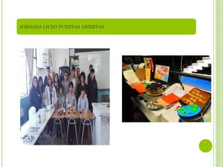 JORNADA LICEO PUERTAS ABIERTAS
 