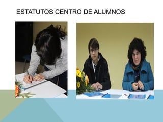 ESTATUTOS CENTRO DE ALUMNOS
 