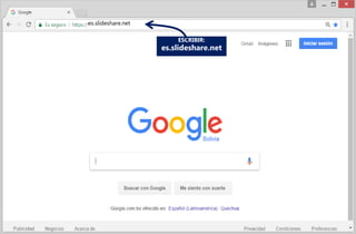 ESCRIBIR:
es.slideshare.net
es.slideshare.net
 