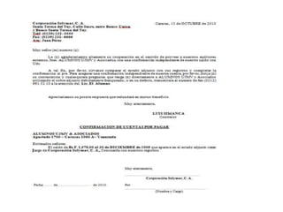 Auditoria de Cuentas por pagar