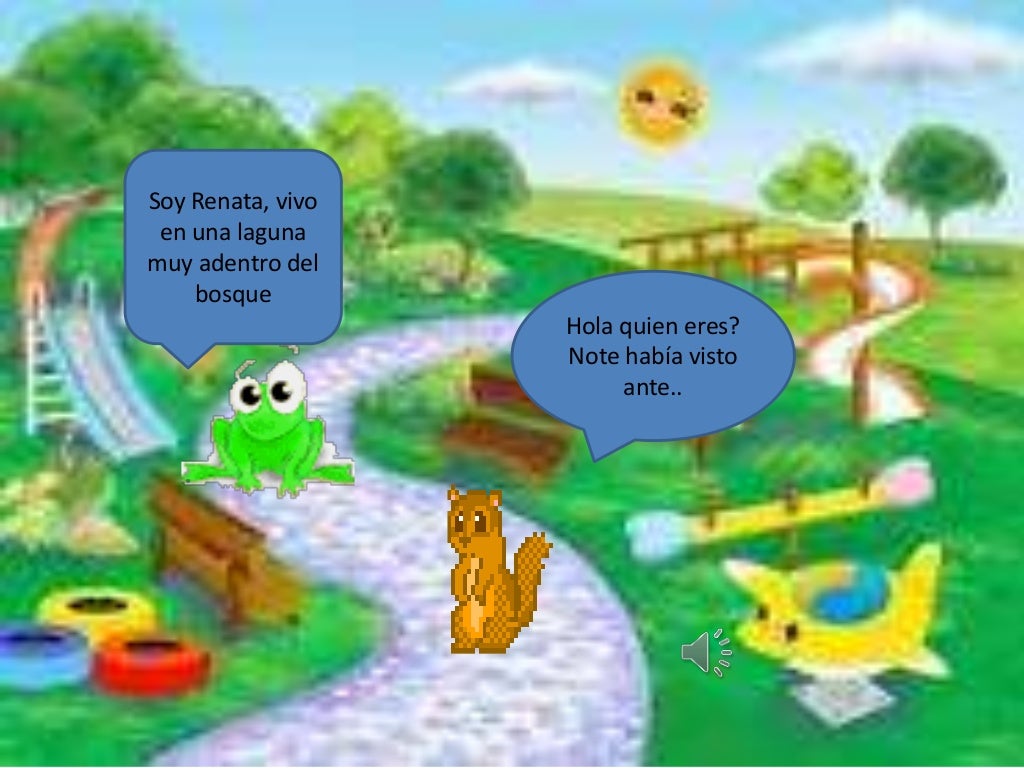 Cuento la ardilla y sus amigos