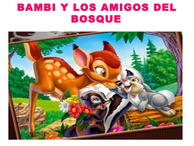 Cuentos Infantiles Bambi Y Sus Amigos Del Bosque