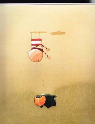 Cuento, arriba y abajo, oliver jeffers