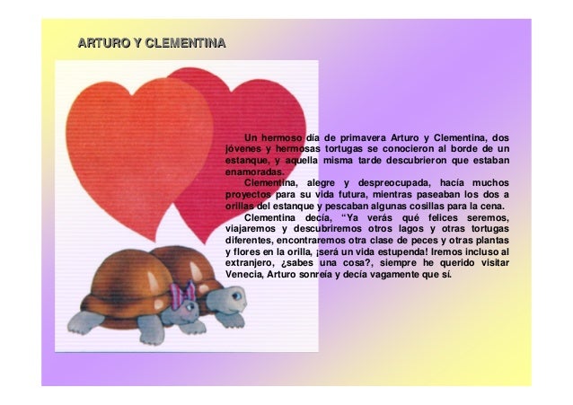 Cuento arturo y clementina