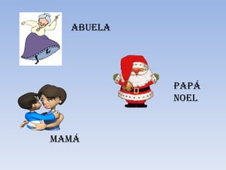 abuela mamá Papá noel 