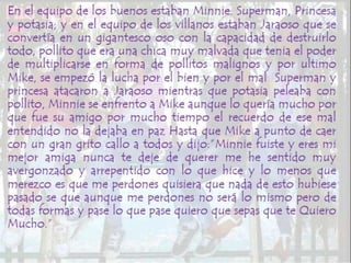 Simulación cuento de esteban