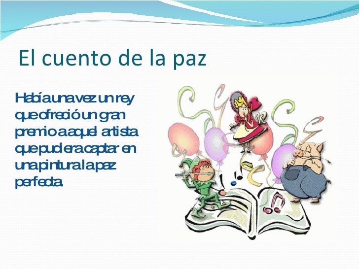 Cuento De La Paz