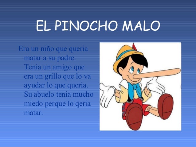 Cuento de pinocho jaume i ayoub